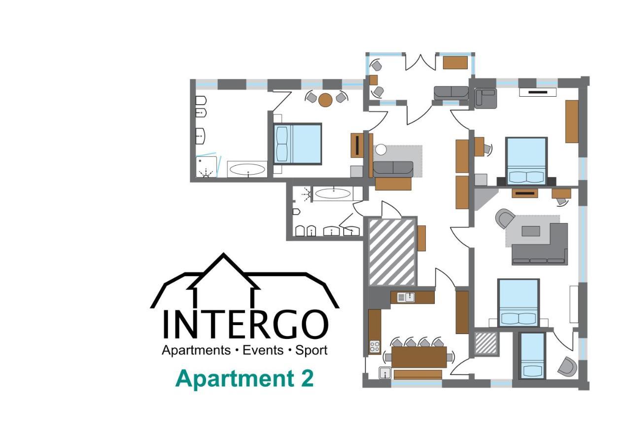 Intergo Apartments Brackel Eksteriør billede